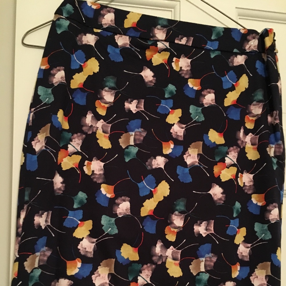 Limited pencil skirt.